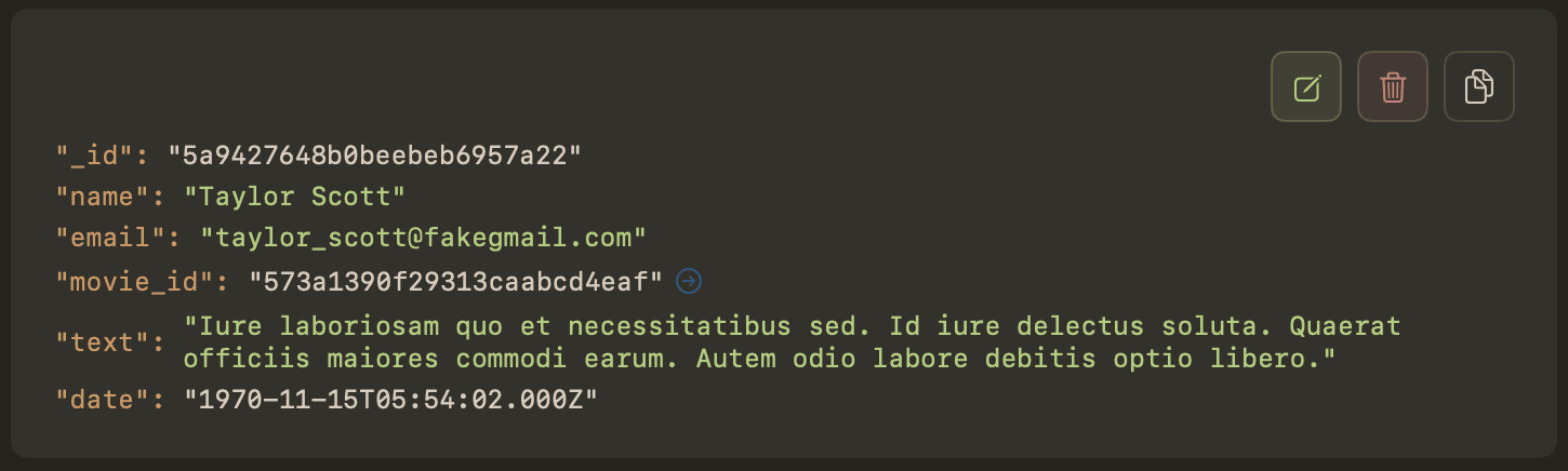 Relation Navigation — ObjectId with navigate button